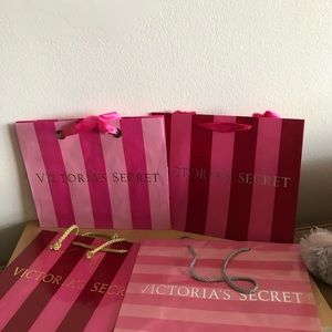 NEW Two Victoria Secret  shopping bags